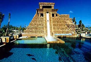 Mayan Temple Waterslide
