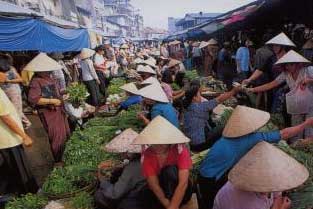 Open Air Market Ho Chi Minh City